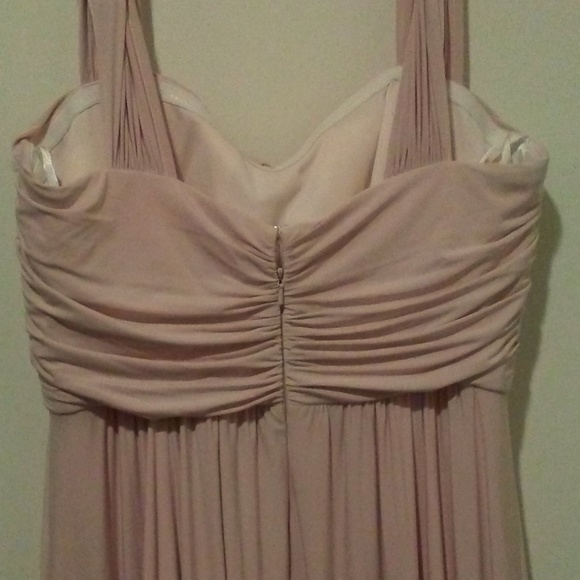 Dessy Blush Maracaine Gown - Picture 4 of 8